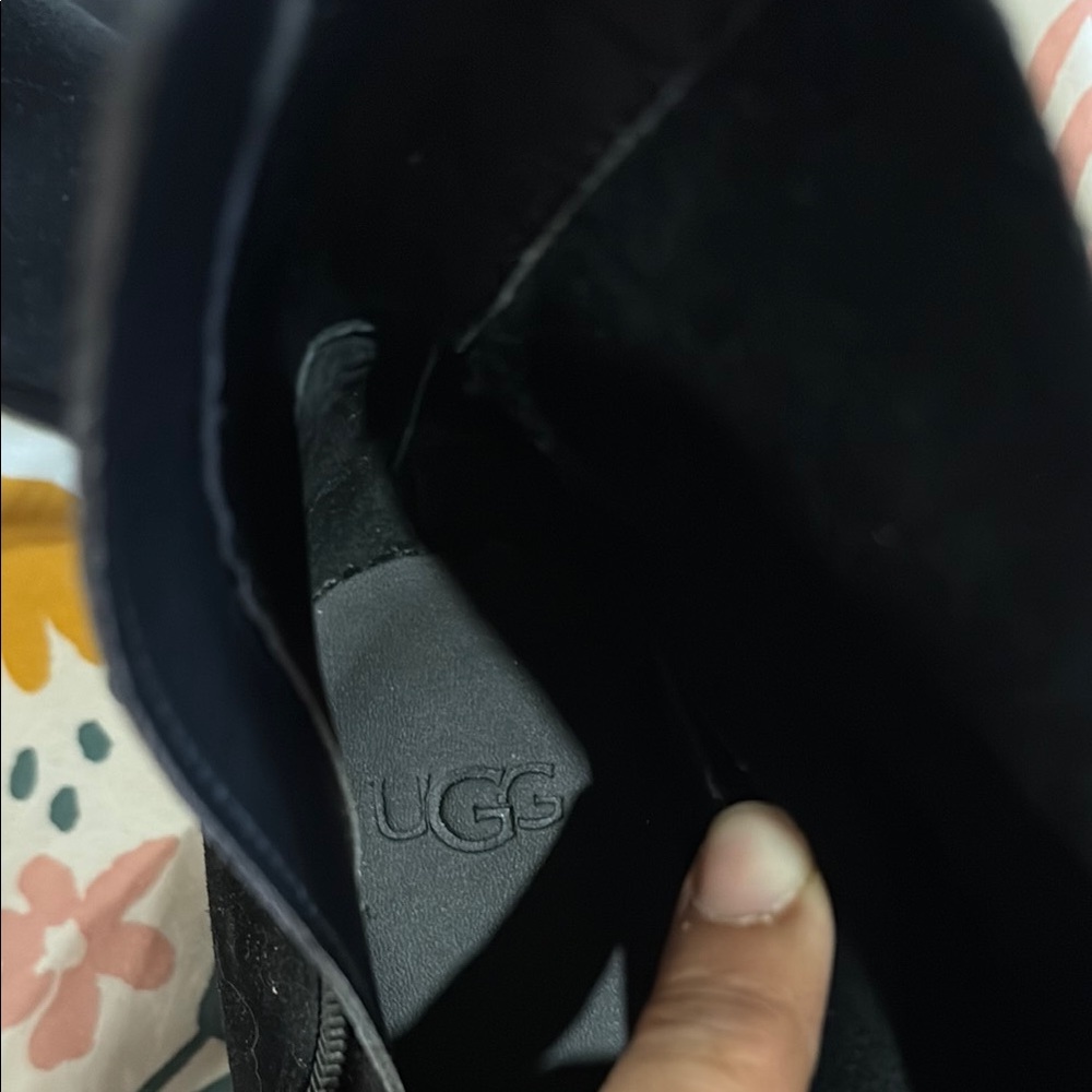 Black Ankle Boots - Picture 5 of 5